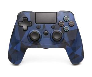 Mando Inalámbrico PS4 Snakebyte Game Pad 4 S Camuflaje Azul