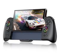 Mando inalámbrico Switch 2, mando pro con joystick de efecto Hall, mando de una pieza para Switch 2 Joy Con, mando de repuesto con RGB/4 ranuras para tarjetas/eje giroscópico/Turbo/Vibración dual