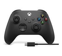 Microsoft Xbox Wireless Controller + USB-C Cable Negro Gamepad Analógico/Digital PC, Xbox One, Xbox One S, Xbox One X, Xbox Series S, Xbox Series X