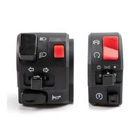 Mando Izquierdo Manillar Compatible Con Suzuki Para GSXR600 Controlador De Interruptor De Motocicleta Para Manillar Botón De Bocina Señal De Giro Luz Antiniebla 2X