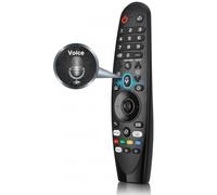 Mando Mágico para LG Smart TV con Control por Voz - Reemplazo para MR20GA, AN-MR20GA, AKB75855501 - Compatible con OLED, NanoCell, UHD, 4K, LED