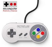 Mando Pad USB Retroflag tipo Super Nintendo Controller Switch PC Mac Raspberry P
