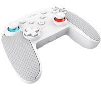 Trust GXT 1246W Muta Mando Nintendo Switch Inalambrico con Bluetooth, Vibración Dual Shock, Sensor de Control, Función Turbo, 15h de Juego, Controller para Nintendo Switch, Lite, OLED, Blanco