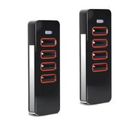 Mando para portail y garaje SOMMER 4018 PEARL, mando de 4 canales para garaje SOMMER 4018V000, mando manual de 4 canales para Sommer (2 piezas)