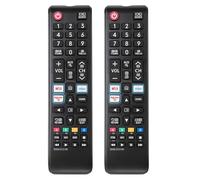 Mando-para-Samsung-Smart-TV, BN59-01315B Mando-a-Distancia-para-Samsung TV | Paquete de 2, BN59-01315B Universal para Samsung Televisión 4K LCD, LED, QLED, UHD, FHD, HD, HDR et Crystal, con 3 atajos