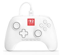 Mando por cable Advantage (blanco) con tecnología Lumectra para Nintendo Switch 2