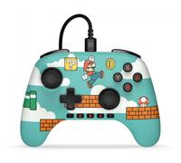 Mando PowerA Advantage con cable para Nintendo Switch 2 Verde Mario Time