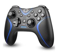 Mando Switch Inalambrico para Switch/OLED/Lite,Mandos Switch con Botones Programables,Mando Switch Pro Mando PC con Gyro Axis/Doble Vibración/Turbo/Función Wake y Captura de Pantalla,Azul