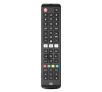 One For All - Mando a Distancia de reemplazo para Televisores Samsung - Control Remoto Universal para Todo Tipo de TVs de la Marca Samsung - Negro - URC4910