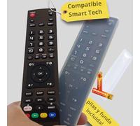 Mando TELEVISIÓN Compatible Smart Tech- Mando a Distancia TELEVISOR TV mismas Funciones Smart Tech + Pilas + Funda incluida para Smart Tech