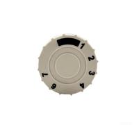 Mando Termostático Gas 30x22mm para Freidora Comercial Negro - Válvula Control Temperatura Alta para resistencia Calor Cocina para profesional(Black)