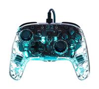 Turtle Beach Afterglow Clear Mando de juego RGB con cable para Nintendo Switch 2