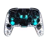 Turtle Beach Afterglow Clear Mando de juego RGB inalámbrico para Nintendo Switch 2