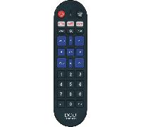 DCU TECNOLOGIC - Mando Universal para TV LG, Samsung, Sony, Philips y Panasonic - Botón para Netflix, Video y Youtube - Distancia: +8 Metros