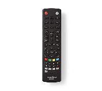 Mando a Distancia Universal - Preprogramado - 4 Dispositivos Disney + Button/Google Play Button/Netflix Button/Youtube Button - Infrarrojo - Negro