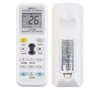 Mando Universal Aire Acondicionado, 1000 en 1 A/C Control Remoto LCD Digital，Compatible con Todos los Modelos de Estas Marcas
