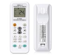 Mando Universal Aire Acondicionado, 1000 en 1 Mando Aire Acondicionado Universal, Remoto LCD Digital, Compatible con Fujitsu LG Panasonic Samsung Mitsubishi(Blanco)