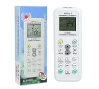Mando Universal para Aire Acondicionado, Control Remoto con Pantalla LCD y Configuración Digital, Compatible con LG, Daikin, Fujitsu, Panasonic, Mitsubishi y Más de 1000 Marcas