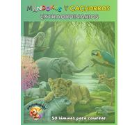 Mandokus y cachorros extraordinarios: 50 láminas para colorear (Colección Joven+)