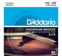 Mandolin Strings J73 10-38 Phosphor Bronze Loop End