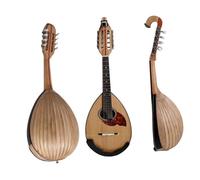 Mandolina Con Estuche Instrumento Mandolina Aguda En Forma De Calabaza Amante De La Música Profesional Mandolina En Forma De Calabaza De Ocho Cuerdas