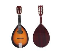 Mandolina Con Estuche Instrumento Mandolina De 8 Cuerdas Estilo A Instrumento Melódico Clásico Para Principiantes Y Adultos Con Bolsa