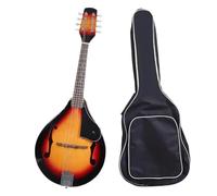 Mandolina Con Estuche Instrumento Mandolina Instrumento Acústico De 8 Cuerdas Clásico Profesional Principiantes De Cuerda Rendimiento Profesional