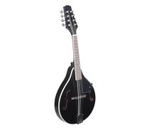Mandolina Con Estuche Instrumento Mandolina Profesional Negra Estilo A Mandolina De Ébano De Tilo De 8 Cuerdas Con Bolsa Sintonizador De Selección Instrumentos De Cuerda De Tela(B)