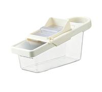 Mandolina de Cocina Profesional Acero Inoxidable, Picador de Verduras, Panel Acero Inoxidable 304, Esquinas Redondeadas, Cortador Alimentos Tipo Mandolina, Cortador Frutas