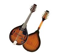 Mandolina Electroacústica De 8 Cuerdas Tapa Y Fondo Y Aros De Madera De Sapeli Mandolina Con Funda Mandolina para Estudiante