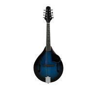 Mandolina Electroacústica De Madera Maciza 8 Cuerdas Instrumento Musical Con Diapasón Palisandro Actuación Profesional Set De Mandolina(2)