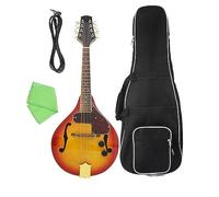 Mandolina Estilo A, Guitarra De 8 Cuerdas, Juego De Mandolina Tradicional De Madera De Abeto, Instrumento De Cuerda Con Bolsa Mandolina para Estudiante