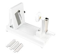 Benriner - Cortador de mandolina japonés de acero inoxidable, sin BPA, 31,75 x 9,65 cm Horizontal blanco