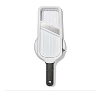 Mandolina manual OXO Good Grips con cuchilla ajustable 5 posiciones para rodajas y juliana, mango antideslizante, apta lavavajillas y fácil de guardar