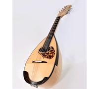 Mandolina Musical Mandolina De Una Sola Pieza Con Parte Trasera Redonda Hecha A Mano Con Forma De Calabaza Forma Única