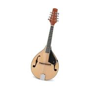 Mandolina para principiantes Instrumento musical mandolina negra al atardecer
