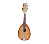 Mandolina Para Principiantes Mandolina Triple En Forma De Calabaza Mandolina En Forma De Calabaza Instrumento De Ocho Cuerdas Con Caja De Cuero Cuerdas De Acero De 8 Hilos(A)