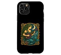 Mandolina Sirena Art Nouveau Shantycore Carcasa para iPhone 11 Pro