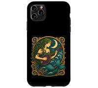 Mandolina Sirena Art Nouveau Shantycore Carcasa para iPhone 11 Pro Max