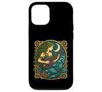 Mandolina Sirena Art Nouveau Shantycore Carcasa para iPhone 12/12 Pro