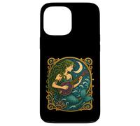 Mandolina Sirena Art Nouveau Shantycore Carcasa para iPhone 13 Pro Max