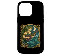 Mandolina Sirena Art Nouveau Shantycore Carcasa para iPhone 14 Pro Max