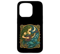 Mandolina Sirena Art Nouveau Shantycore Carcasa para iPhone 15 Pro