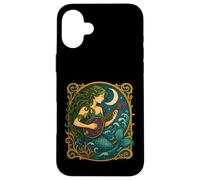 Mandolina Sirena Art Nouveau Shantycore Carcasa para iPhone 16 Plus
