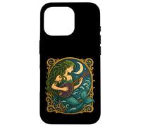 Mandolina Sirena Art Nouveau Shantycore Carcasa para iPhone 16 Pro
