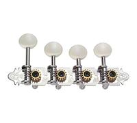 Mandolinas de estilo F Golden Gate FM-5 sintonizadores 2 placas con cuatro sintonizadores (4 de 4) de níquel
