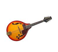 Mandolinas para Principiantes Instrumento De Cuerda De Diapasón De Palisandro De Mandolina De Estilo A Eléctrico Ajustable De 8 Cuerdas Con Tela De Cuerdas De Cable