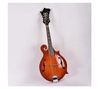 Mandolinas para Principiantes Mandolina Hecha A Mano De 8 Cuerdas Estilo F Tapa De Abeto Macizo Cuerpo De Madera Contrachapada De Arce Parte Trasera Y Lateral