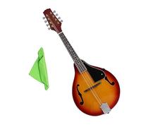 Mandolinas para Principiantes Panel De Abeto De Instrumentos De Cuerda Estilo A Mandolina Acústica Con Puente Ajustable