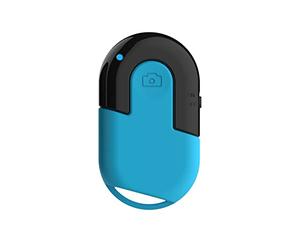 Mandos A Distancia Garaje Mini inalámbrico Disparador Remoto botón Disparador automático cámara Ventilador Pie Distancia (Blue, One Size)